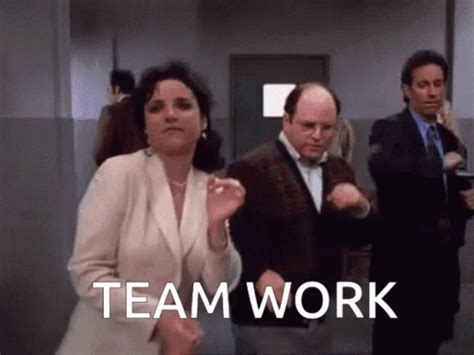 a team gif|teamwork cute gif.